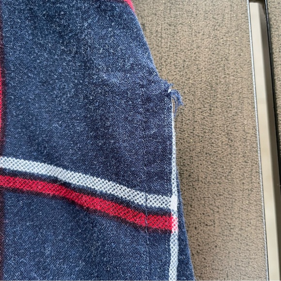 SILKY PLUS FLANNEL BUTTON UP SHIRT DRESS!! - Picture 9 of 11